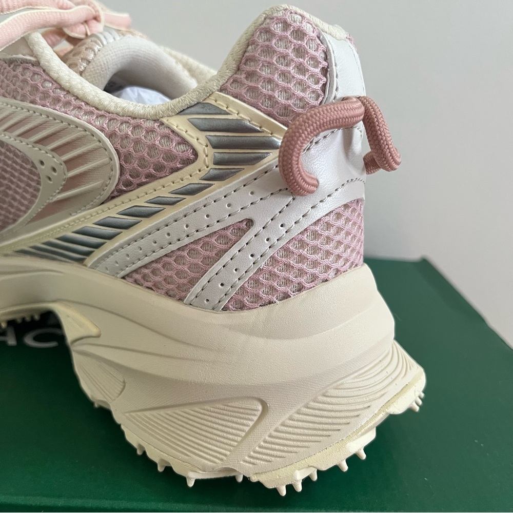 New Lacoste L003 Neo Shot Sneakers 125 1 SFA off white/light pink - Picture 6 of 11